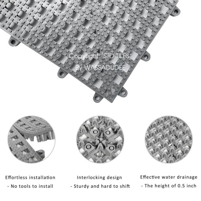 แผ่นกันลื่นระบายน้ำ