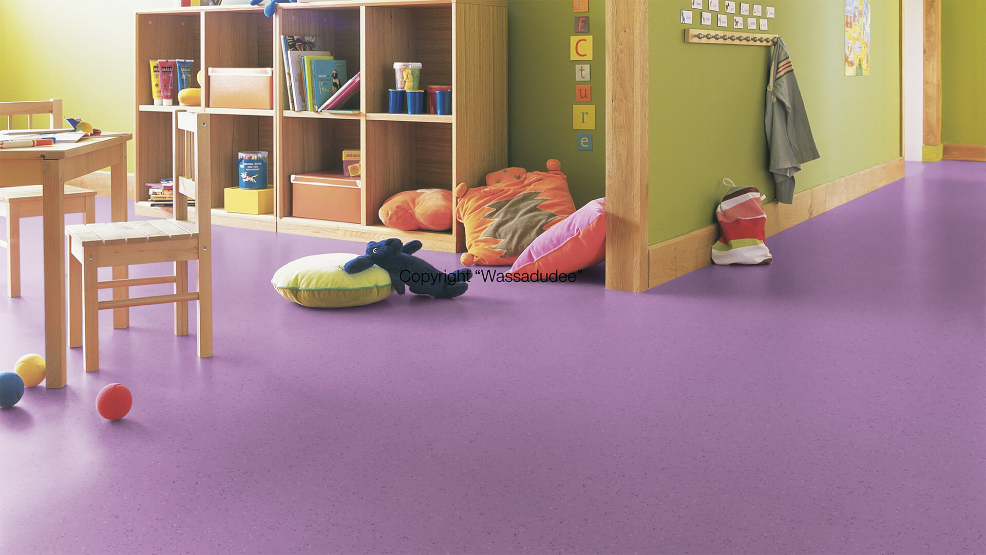 WS-20750220 Lavender 004 กระเบื้องยางม้วน HOMOGENEOUS