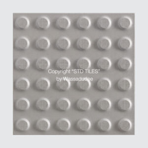 กระเบื้องเซรามิกคนตาบอด (รุ่น STD-KFQ513) URBAN 300x300 mm. CERAMIC TACTILES - WARNING (ชนิดเตือน)
